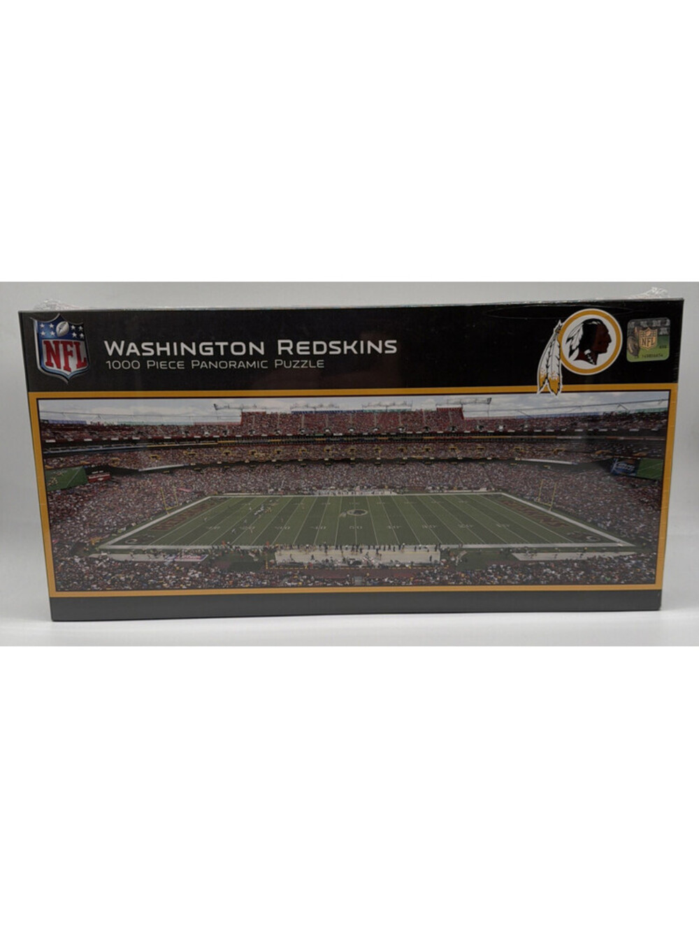 NFL Washington Redskins Panoramic Football Stadium 1000 Pc Puzzle 39" X 13" NEW